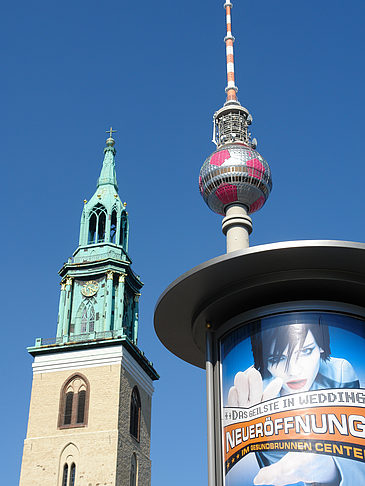 Fernsehturm und Marienkirche Foto 