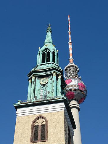 Fotos Fernsehturm und Marienkirche