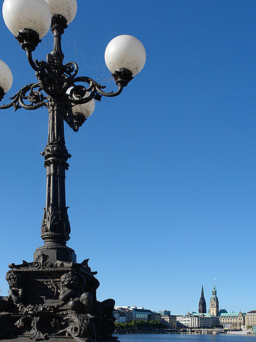 Laterne und Binnenalster