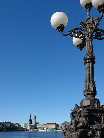 Laterne und Binnenalster