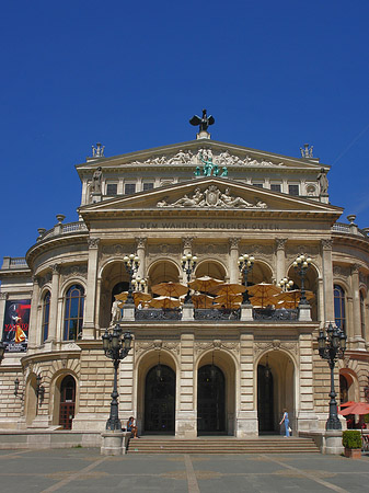 Alte Oper mit Opernplatz Fotos