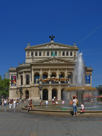 Alte Oper mit Opernplatz Fotos