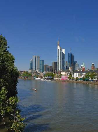 Skyline von Frankfurt Fotos