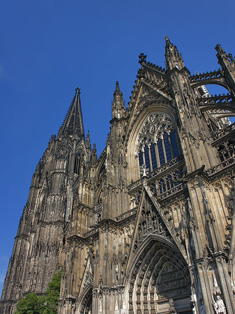 Eingang des Kölner Doms Foto 