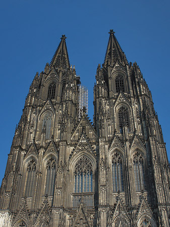 Foto Südwestseite des Kölner Doms