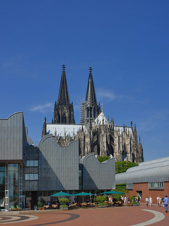 Weg zum Kölner Dom