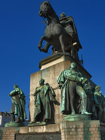 Foto Reiterstandbild - Köln