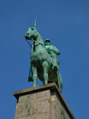 Foto Reiterstatue - Köln