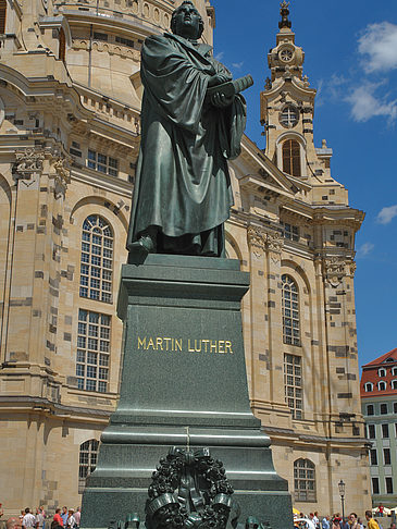 Fotos Frauenkirche und Lutherdenkmal