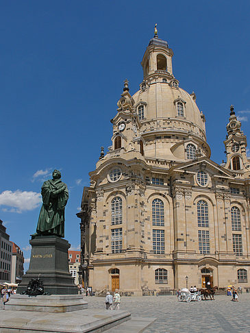 Foto Frauenkirche und Neumarkt