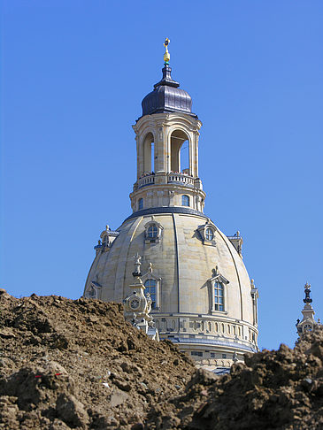 Foto Baustelle Frauenkirche - Dresden