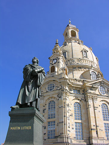 Fotos Martin Luther Denkmal an der Frauenkirche