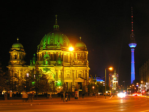 Fotos Berliner Dom bei Nacht