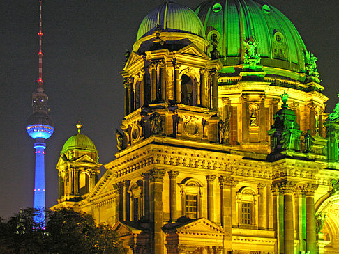 Fotos Berliner Dom bei Nacht | Berlin