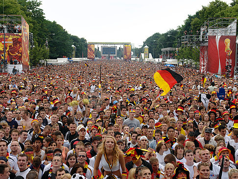 Foto Fanfest Deutschland-Spiel - Berlin