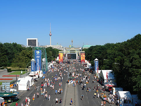 Foto Fanmeile am Brandenburger Tor