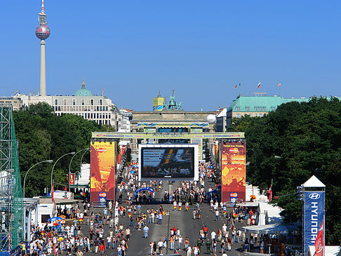 Foto Fanmeile am Brandenburger Tor