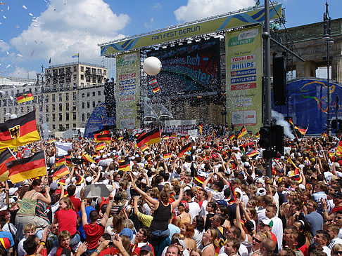 Foto Leinwand und Fans