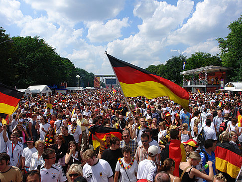 Foto Blick Richtung Siegessäule