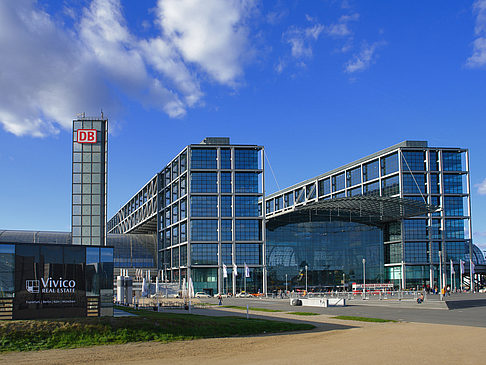 Blick auf den Hauptbahnhof Fotos