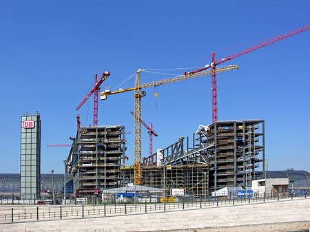 Fotos Lehrter Bahnhof-Baustelle