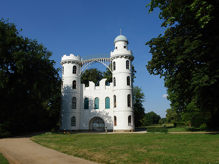 Foto Schloss auf der Pfaueninsel