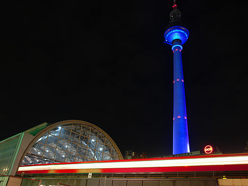 Foto S-Bahn Alexanderplatz - Berlin