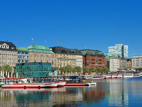 Alster Pavillon und Binnenalster Fotos