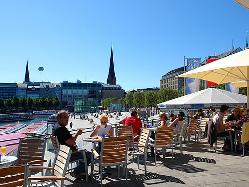 Fotos Brunchterrasse auf dem Alster Pavillon