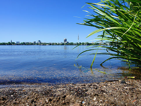 Fotos Badestrand an der Außenalster