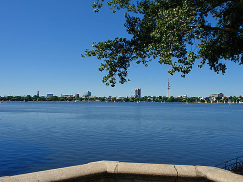 Foto Brücke an der Binnenalster