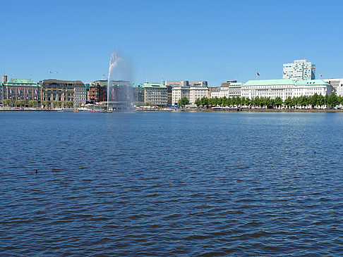 Fontäne auf der Binnenalster