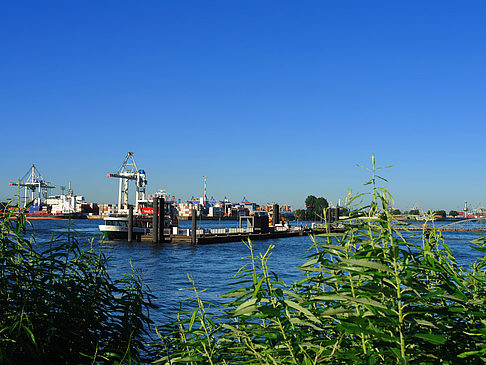 Blick auf den Hafen