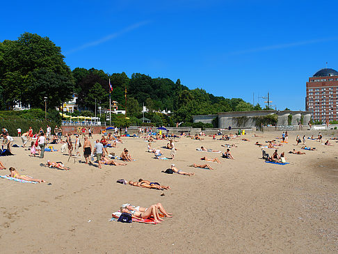 Foto Strand von Övelgönne - Hamburg