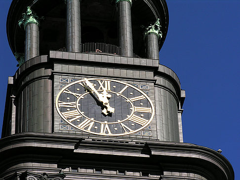 Foto St. Michaelis Kirche - Turm - Hamburg