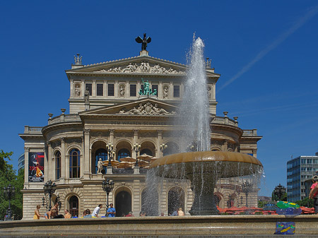 Fotos Alte Oper mit Brunnen | Frankfurt am Main