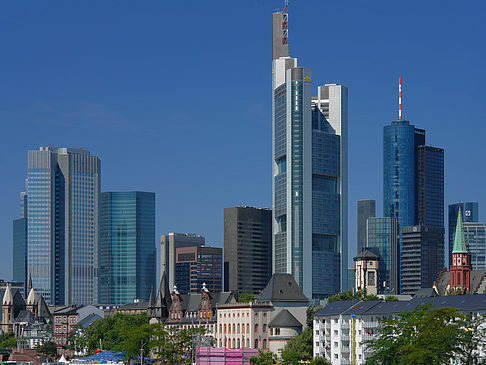 Skyline von Frankfurt Foto 