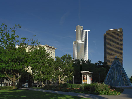 Fotos Friedrich-Ebert-Anlage mit Westendtower und Citytower | Frankfurt am Main