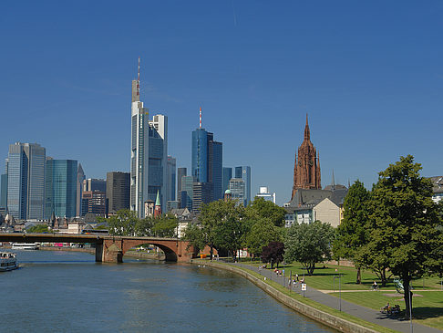 Fotos Blick von Obermainbrücke | Frankfurt am Main