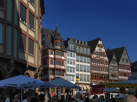 Fotos Schirmen auf dem Römer | Frankfurt am Main