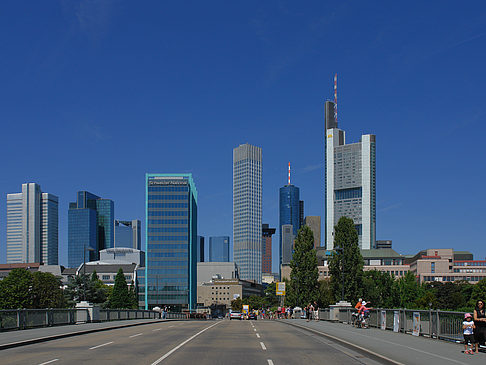 Skyline von Frankfurt Foto 