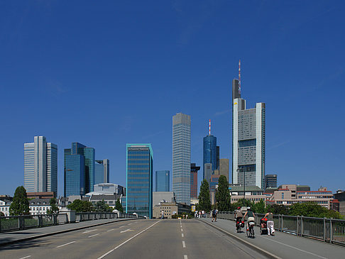 Skyline von Frankfurt Fotos