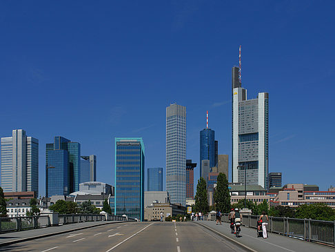 Skyline von Frankfurt Fotos