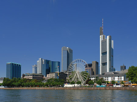 Foto Skyline von Frankfurt