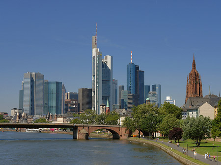 Skyline von Frankfurt