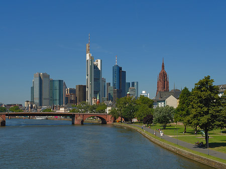 Fotos Skyline von Frankfurt | Frankfurt am Main