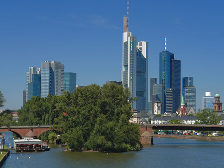 Foto Skyline von Frankfurt