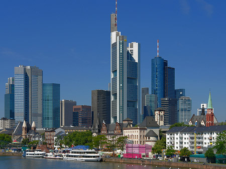 Foto Skyline von Frankfurt - Frankfurt am Main