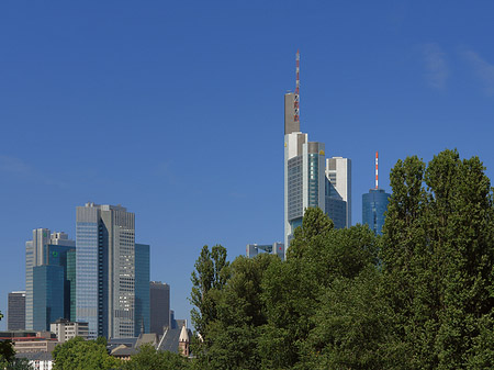 Skyline von Frankfurt Foto 