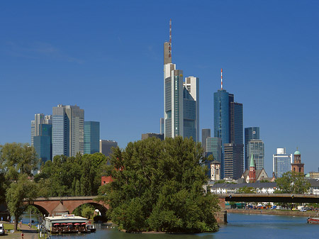 Foto Skyline von Frankfurt